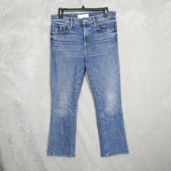 MOTHER Denim - MOTHER Superior The Insider Ankle Blue Denim Jeans Women's Size 28